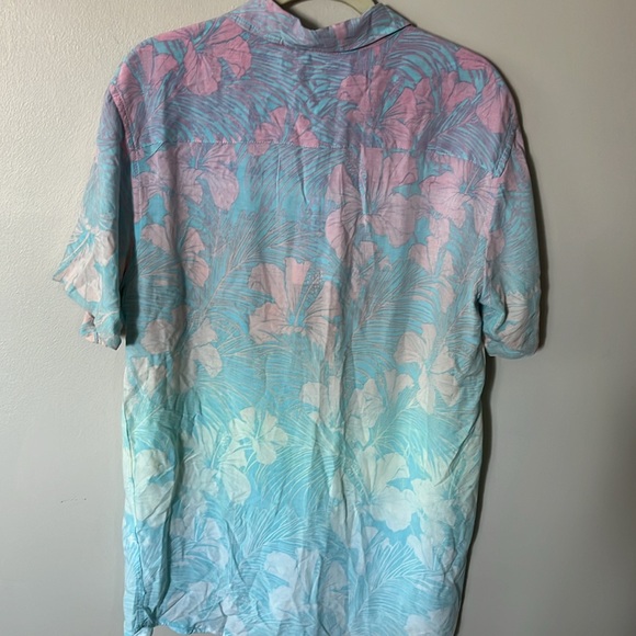 NWT Endless Summer Tropical Hawaiian Shirt Rayon size M - Picture 2 of 3